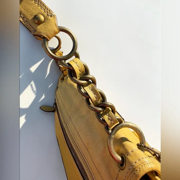 ❌SOLD❌Coach Legacy Leigh 11128 66th Anniversary Vachetta Leather Turnlock - Picture 15 of 16